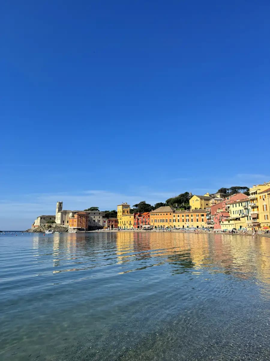 baia del silenzo in sestri levante liguria
