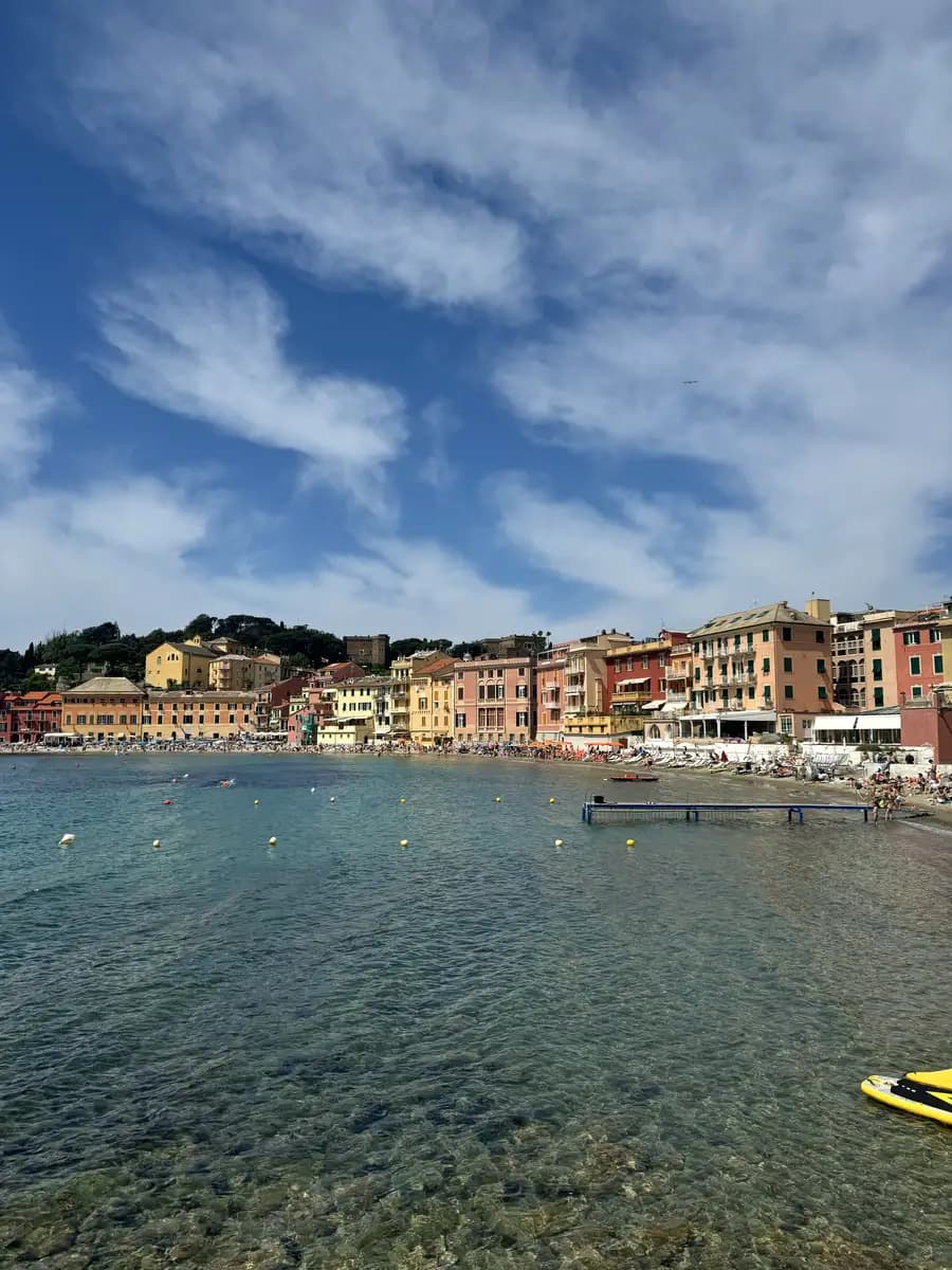 baia del silenzio sestri levante liguria italy