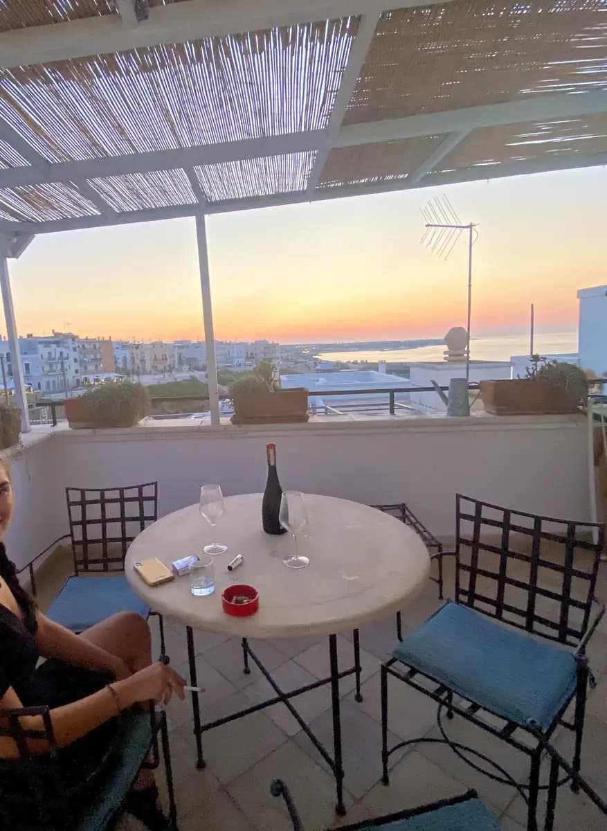 our rooftop terrace in the centre of polignano a mare apartment