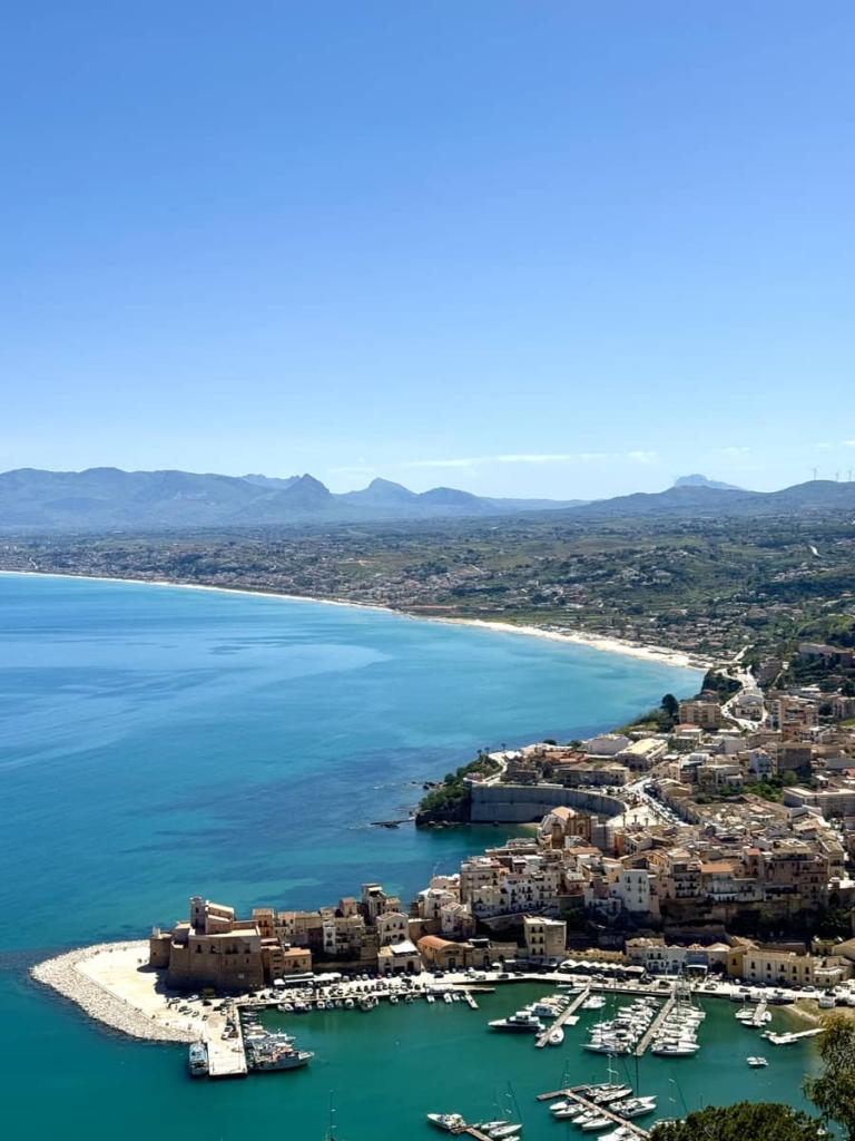 sicily harbour ariel view hidden gem result